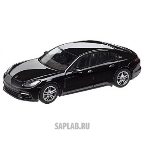 Купить запчасть PORSCHE - WAP0207100G Модель автомобиля Porsche Panamera 4 (G2), Scale 1:43, Deep Black Metallic, артикул WAP0207100G