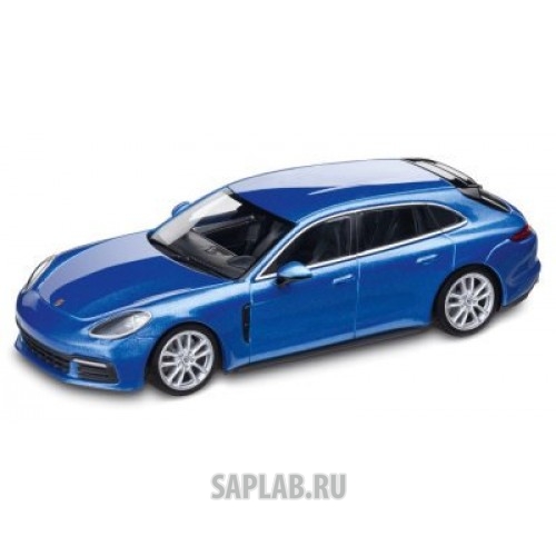 Купить запчасть PORSCHE - WAP0207600H Модель автомобиля Porsche Panamera Sport Turismo 4S Diesel, Scale 1:43, Saphire Blue Metallic