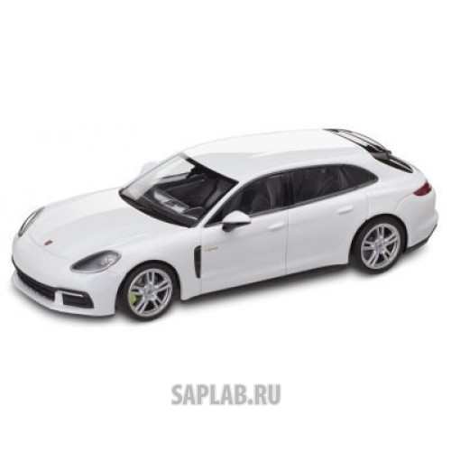 Купить запчасть PORSCHE - WAP0207620H Модель автомобиля Porsche Panamera Sport Turismo 4 E-Hybrid, Scale 1:43, Carrara White