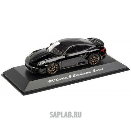 Купить запчасть PORSCHE - WAP0209050J Модель автомобиля Porsche 911 Turbo S, Exclusive Series, Black, 1:43