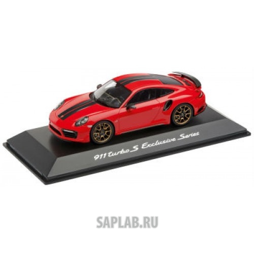 Купить запчасть PORSCHE - WAP0209060J Модель автомобиля Porsche 911 Turbo S, Exclusive Series, Guards Red, 1:43