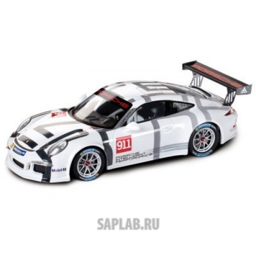 Купить запчасть PORSCHE - WAP0209110G Модель автомобиля Porsche 911 GT3 Cup 2015, Scale 1:43, White, артикул WAP0209110G