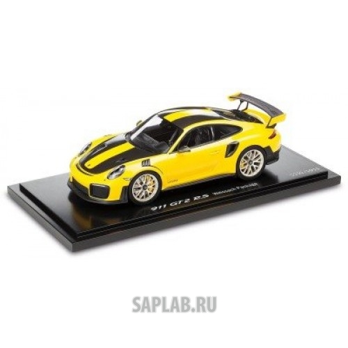 Купить запчасть PORSCHE - WAP0211520J Модель автомобиля Porsche 911 GT2 RS, Scale 1:18, Racing Yellow / Black