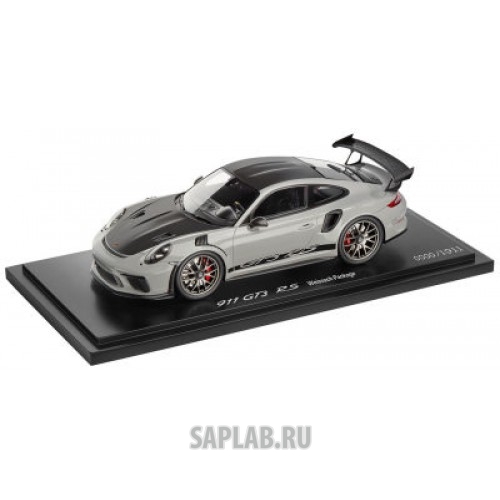 Купить запчасть PORSCHE - WAP0211550J Модель автомобиля Porsche 911 GT3 RS with Weissach package, Scale 1:18, crayon, Limited Edition