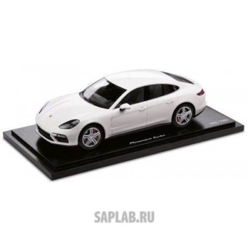 Купить запчасть PORSCHE - WAP0217440H Модель автомобиля Porsche Panamera Turbo G2, Limited Edition, Scale 1:18, White, артикул WAP0217440H