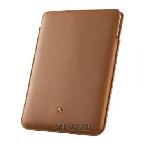 Купить запчасть PORSCHE - WAP0300120E Кожаный чехол для iPad 2,3 Porsche Case for iPad 2 and 3, Cognac, артикул WAP0300120E