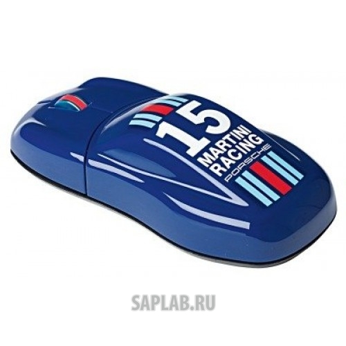 Купить запчасть PORSCHE - WAP0408100F Беспроводная компьютерная мышь Porsche Computer mouse – Martini Racing, артикул WAP0408100F