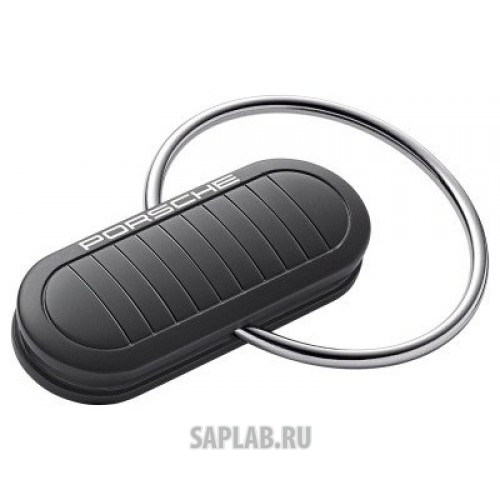 Купить запчасть PORSCHE - WAP0500070D Брелок для ключей Porsche Keyring, Black, артикул WAP0500070D