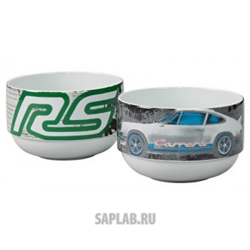 Купить запчасть PORSCHE - WAP0500400H Набор из двух чаш Porsche Bowls, set of two - RS 2.7 Collection, артикул WAP0500400H