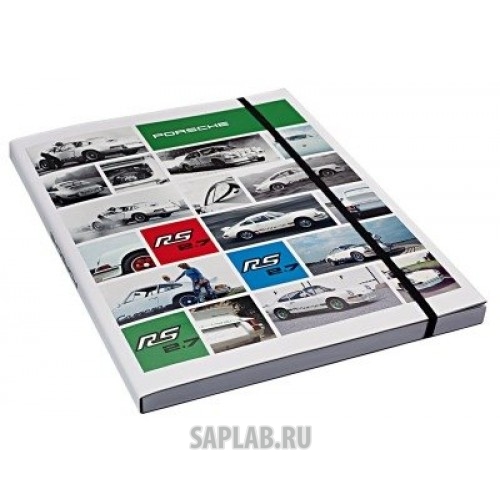 Купить запчасть PORSCHE - WAP0500500G Записная книжка Porsche Notebook DIN A4, RS 2.7 Collection, артикул WAP0500500G