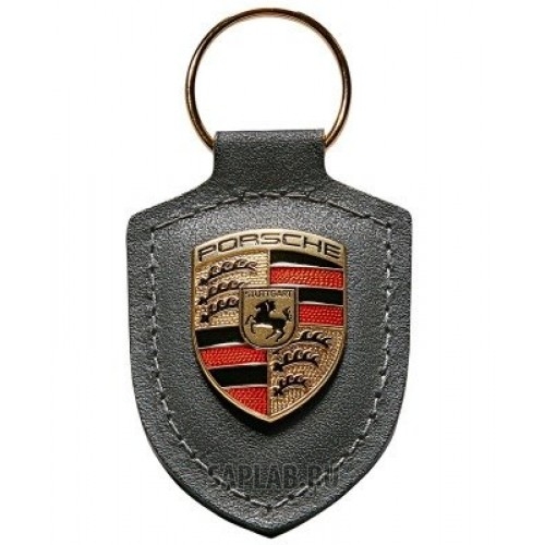 Купить запчасть PORSCHE - WAP0500970H Брелок для ключей с гербом Porsche Crest Keyring, Grey, артикул WAP0500970H