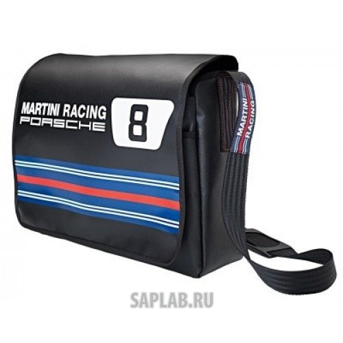 Купить запчасть PORSCHE - WAP0505710G Сумка через плечо Porsche Shoulder Bag Martini Racing, Black, артикул WAP0505710G