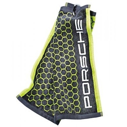 Купить запчасть PORSCHE - WAP0600430G Полотенце для гольфа Porsche Golf Towel, Grey-Green, артикул WAP0600430G