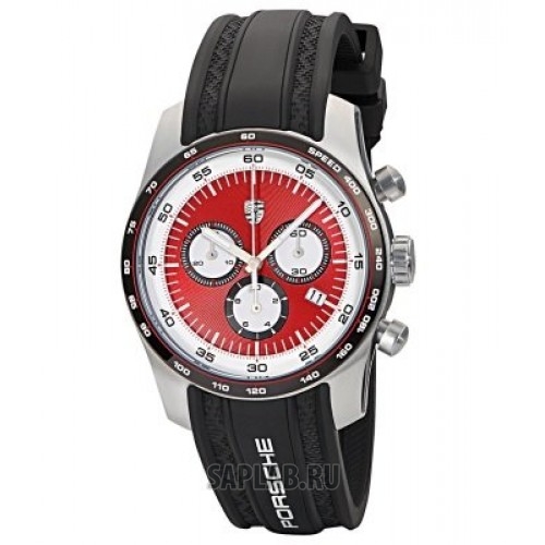 Купить запчасть PORSCHE - WAP0700040J Наручные часы хронограф Porsche Sport Chronograph, Red/White/Black