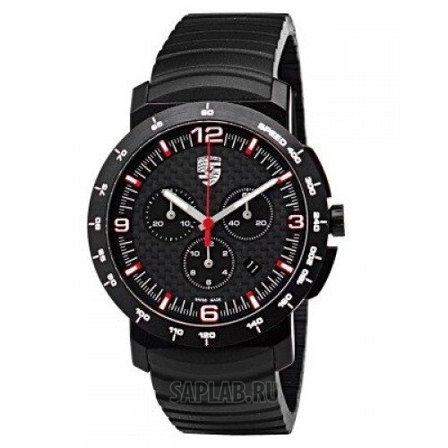 Купить запчасть PORSCHE - WAP0700850G Наручные часы хронограф Porsche Sport Classic chronograp – black edition, артикул WAP0700850G