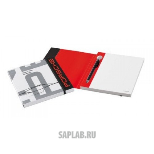 Купить запчасть PORSCHE - WAP0920050F Блокнот Porsche Notebook – Racing Collection, артикул WAP0920050F