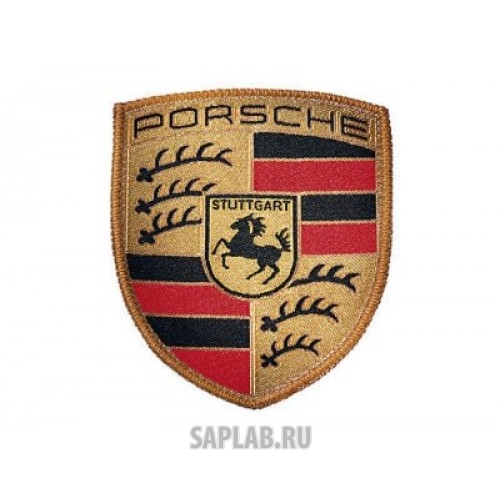 Купить запчасть PORSCHE - WAP10706714 Нашивка-герб Porsche Crest Sew-on Badge, артикул WAP10706714