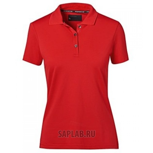 Купить запчасть PORSCHE - WAP4940XS0J Женская рубашка-поло Porsche Polo-Shirt, Women, Red