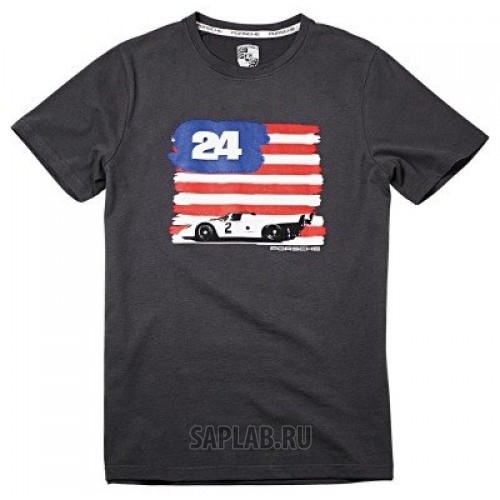 Купить запчасть PORSCHE - WAP6630XS0G Футболка унисекс Porsche Unisex Fan T-Shirt, Flag, Essential Collection, артикул WAP6630XS0G