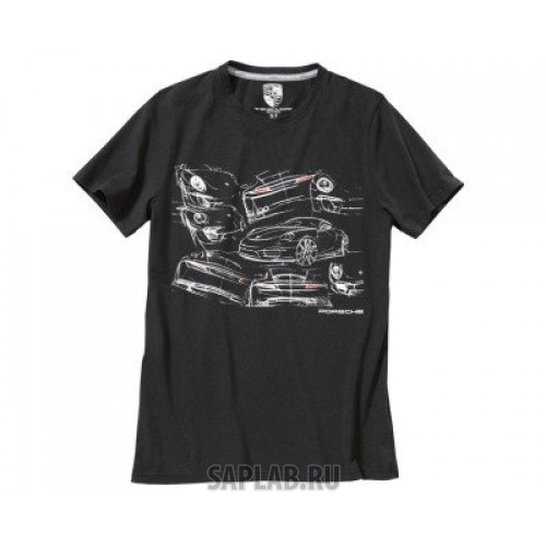 Купить запчасть PORSCHE - WAP6640XS0G Футболка унисекс Porsche Collector’s T-Shirt Edition no. 4, 911 Collection, артикул WAP6640XS0G