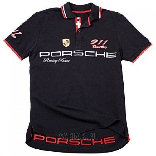 Купить запчасть PORSCHE - WAP670XXS0H Мужское поло Porsche Men’s Polo Shirt 911 Turbo, Racing Team 2017