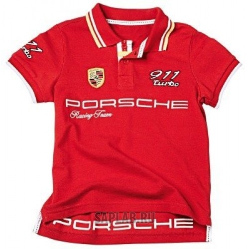 Купить запчасть PORSCHE - WAP6750980H Детское поло Porsche Children’s Polo Shirt, Red 2017