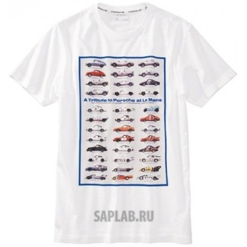 Купить запчасть PORSCHE - WAP8040XS0E Футболка унисекс Porsche “A tribute to Porsche” T-shirt, артикул WAP8040XS0E