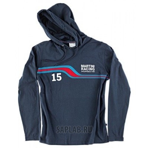 Купить запчасть PORSCHE - WAP92000S0F Мужская толстовка с капюшоном Porsche Men’s hooded T-shirt – Martini Racing, артикул WAP92000S0F