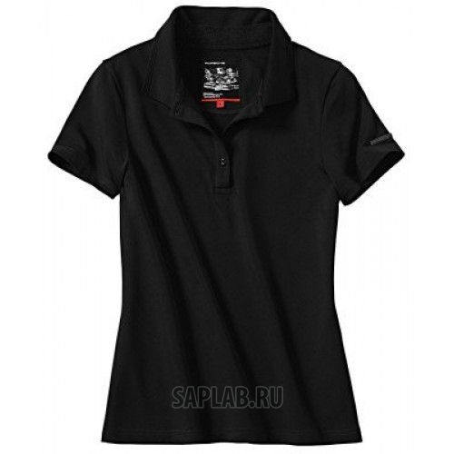 Купить запчасть PORSCHE - WAP9440XS0G Женское поло Porsche Women’s Polo Shirt, 911 Collection, Black, артикул WAP9440XS0G