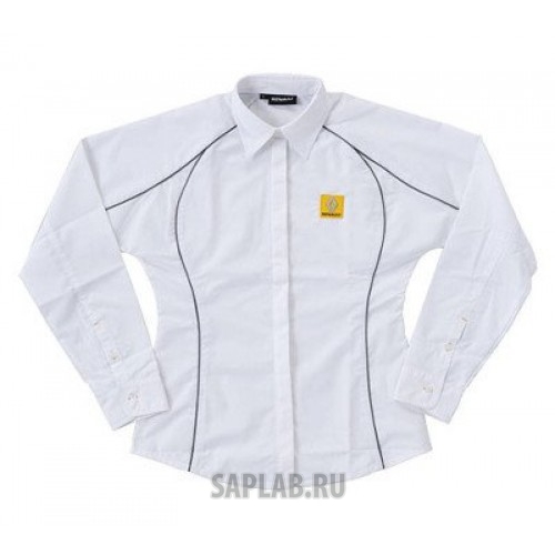 Купить запчасть RENAULT - 7711427884 Женская рубашка с длинным рукавом Renault Ladies Longsleeved Shirt White