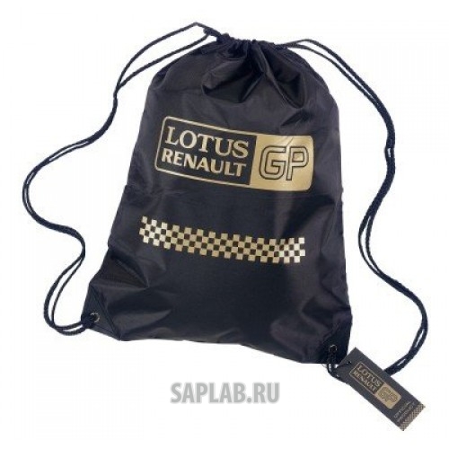 Купить запчасть RENAULT - 7711430921 Сумка Lotus Renault F1 Bag Black, артикул 7711430921