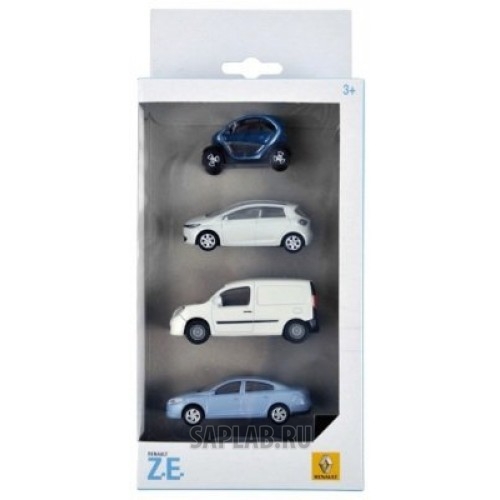 Купить запчасть RENAULT - 7711431013 Набор моделей Renault Box Of 4 Electric Cars, артикул 7711431013