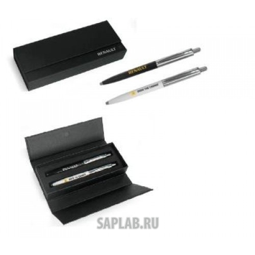 Купить запчасть RENAULT - 7711546594 Набор из двух ручек с логотипом Renault Ballpoint Plastic Pen Set