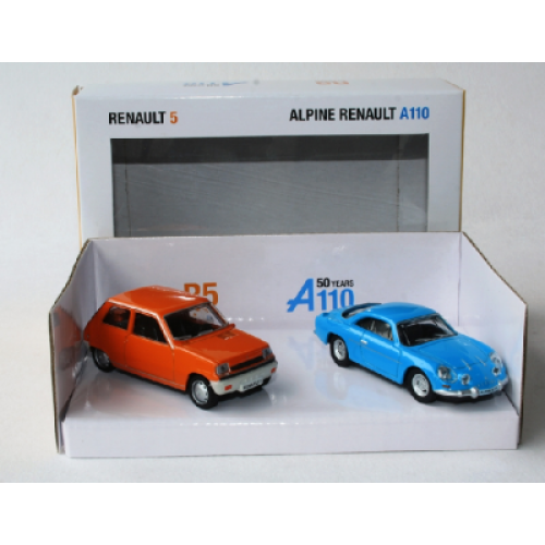 Купить запчасть RENAULT - 7711573702 Набор моделей Renault Birthdey Set (R5 + A110) 3inches, артикул 7711573702