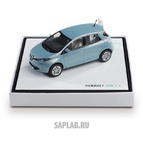 Купить запчасть RENAULT - 7711573705 Модель автомобиля Renault Zoe Z.E. 1/43 Blue, артикул 7711573705