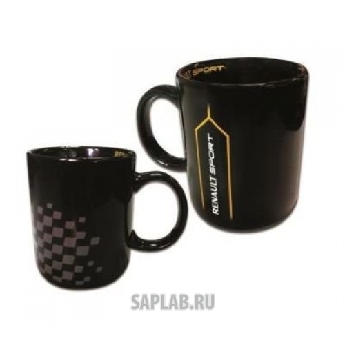 Купить запчасть RENAULT - 7711576429 Керамическая кружка Renault Sport Mug, Black, артикул 7711576429