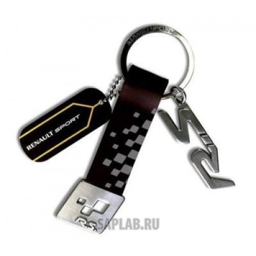 Купить запчасть RENAULT - 7711576431 Брелок для ключей Renault Sport Keyring, Black, артикул 7711576431