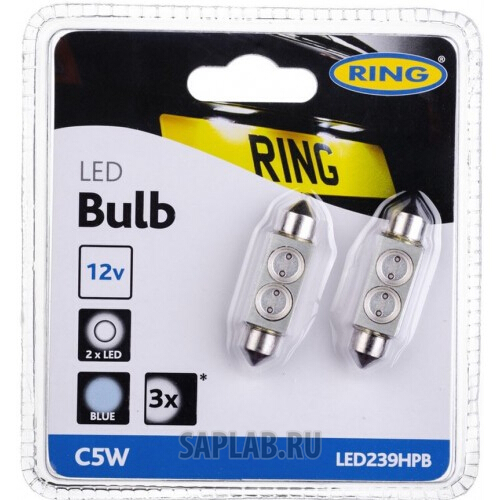 Купить запчасть RING - LED239HPB Лампа светодиодная RING LED239HPB