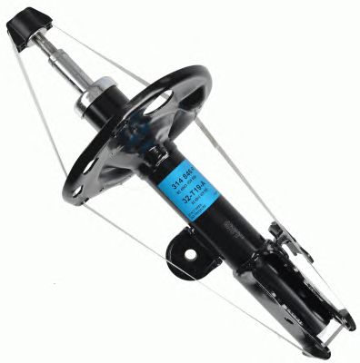Купить запчасть Sachs - 314846 Амортизатор газовый передний левый Toyota RAV4 III (05-) 314846
