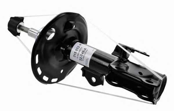 Купить запчасть Sachs - 315012 Амортизатор перед лев TOYOTA: AURIS (NRE15_, ZZE15_, ADE15_, ZRE15_, NDE15_), COROLLA Saloon (E15_)