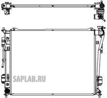 Купить запчасть Sakura - 34518503 Радиатор системы охлаждения HYUNDAI SONATA 2.0 2009 - 2014/ HYUNDAI SONATA 2.4 2009 - / HYUNDAI SONATA 2.4 2009 - 2010