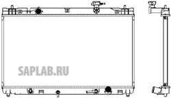 Купить запчасть Sakura - 34611016 Радиатор системы охлаждения TOYOTA CAMRY 2.4 2001 - 2006/ TOYOTA CAMRY 2.0 2001 - 2006