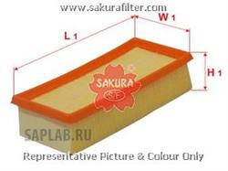 Купить запчасть Sakura - A1076 Фильтр воздушный MITSUBISHI COLT 04-/SMART A1076