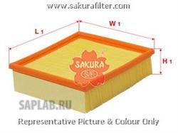 Купить запчасть Sakura - A2412 Фильтр воздушный AUDI 100/200/VW POLO/T2/T3/LADA A2412