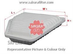 Купить запчасть Sakura - A3306 Фильтр воздушный TOYOTA ESTIMA 3,5 2006 - TOYOTA VANGUARD 3,5 2005 - A3306