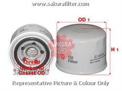 Купить запчасть Sakura - C1013 Фильтр масляный MITSUBISHI SPACE WAGON 2,4 1998 - 2004 MITSUBISHI GALANT 2,5 2000 - 2003 C1013