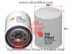 Купить запчасть Sakura - C1113 Фильтр масляный TOYOTA PREVIA 2,4 2002 - 2005 TOYOTA PREVIA 2,4 2000 - 2006 C1113
