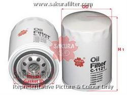 Купить запчасть Sakura - C1121 Фильтр масляный TOYOTA DYNA 2,4 1987 - 1995 TOYOTA HILUX 3,0 2002 - 2005 C1121
