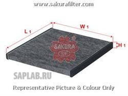 Купить запчасть Sakura - CAC1113 Фильтр салона угольный LEXUS RX/TOYOTA CAMRY 01-06 CAC1113