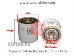 Купить запчасть Sakura - FC1002 Фильтр топливный MITSUBISHI CANTER 87-11 FC1002